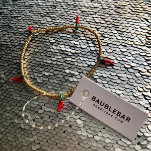 BaubleBar Chili Bracelet 🌶